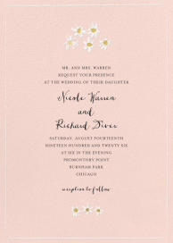 Better Daisies - Wedding Invitation by Mr. Boddington's Studio