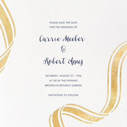 Ellis Hall II (Save the Date) by kate spade new york