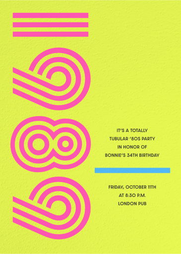 Retro Future - Pool Party Invitation by Paperless Post