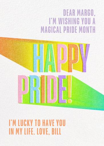 Bright Side - Pride Card by Paperless Post