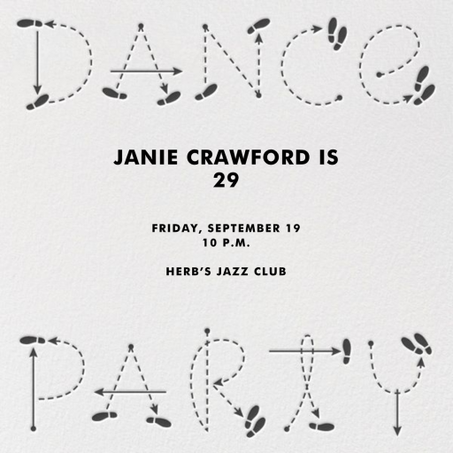 Dance Party - Invitation by Paperless Post