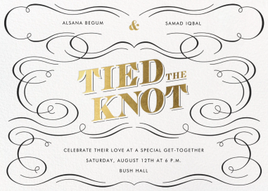 Licensed to Wed - Wedding Invitation by Paperless Post