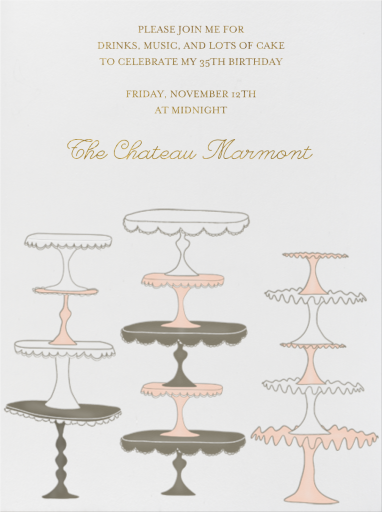 Cake Stands by Linda and Harriett