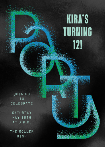 Paint the Party - Birthday Invitation by Paperless Post