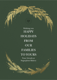 Wintergreen Frame - Holiday Card by Paperless Post