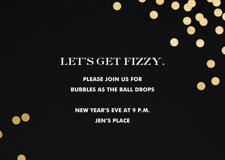 Confetti kate spade new york - Cocktail Party Invitation by kate spade new york