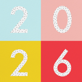 Paint by Numbers - New Year's Card by Ashley G