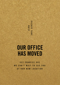 Fort Knox - Business Greeting Card by Paperless Post