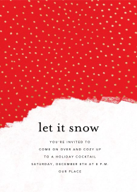 Confetti Snowfall by Ashley G