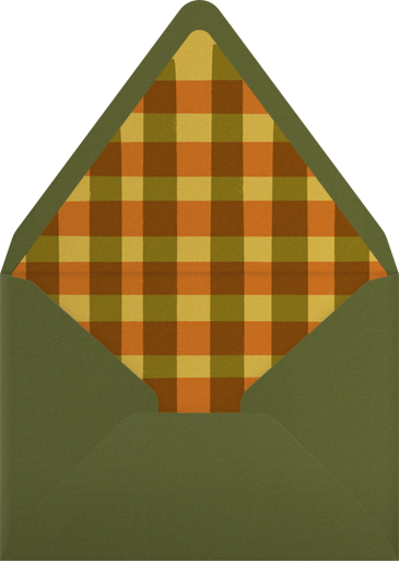 Turkey Reverie - Paperless Post Envelope