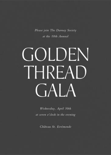 Slate - Fundraiser Invitation by Paperless Post