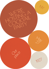 Circular Fusion - Cocktail Party Invitation by Both