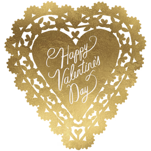Valentine’s Day Doily (Double-sided) - Valentine's Day Card by Rifle Paper Co.
