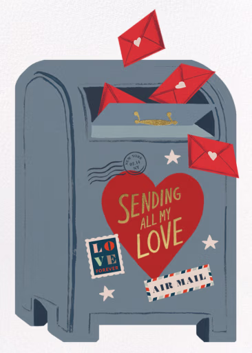 Mailed With Love - Valentine's Day Card by Rifle Paper Co.