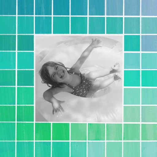 Chromatic (Photo) - Pool Party Invitation by Kelly Wearstler