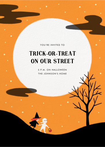 Little Full Moon - Invitation by Paperless Post