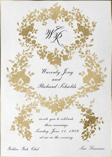 Precious Meadow - Wedding Invitation by Paperless Post