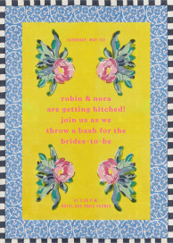 Kaftan - Bridal Shower Invitation by Lisa Corti
