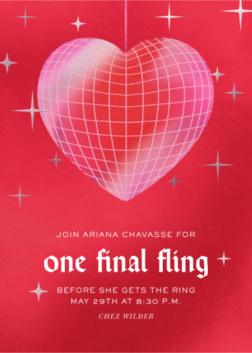 I Love the Night Life - Valentine's Day Invitation by Paperless Post