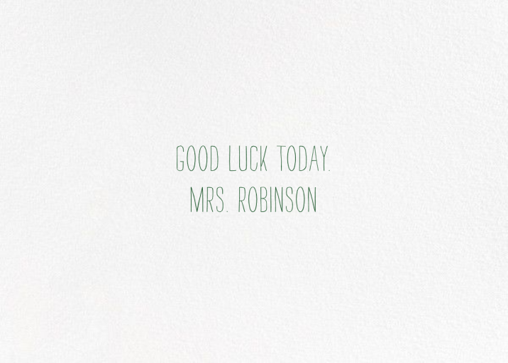 Rooting for You (Nicholas John Frith) - Moving Announcement by Red Cap Cards - Back