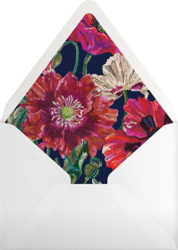 Flowered Frame - Liberty Envelope