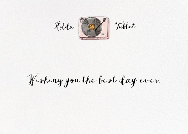 Table Turner - Stationery by Paperless Post