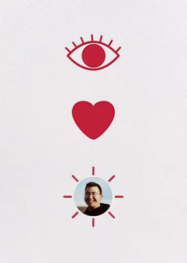 Eye Heart You - Valentine's Day Card by Paperless Post