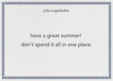 Greek Border by Jonathan Adler