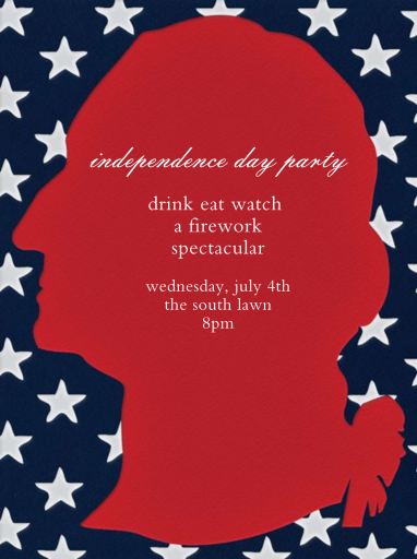 Washington Flag - Invitation by Paperless Post