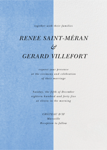 Folio III - Wedding Invitation by Paperless Post