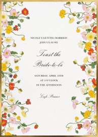 Wild Petals - Invitation by Oscar de la Renta