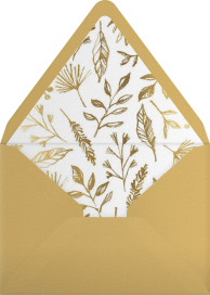 Watercolor Turkey - Paperless Post Envelope