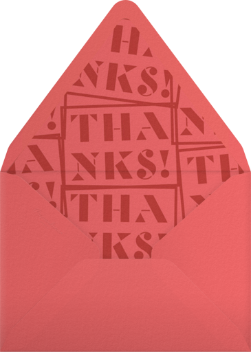 Thank You Stamp - Paperless Post Envelope