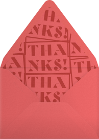 Thank You Stamp - Paperless Post Envelope