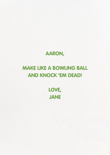 Feeling Lucky - Greeting Card by Hartland Cards - Back