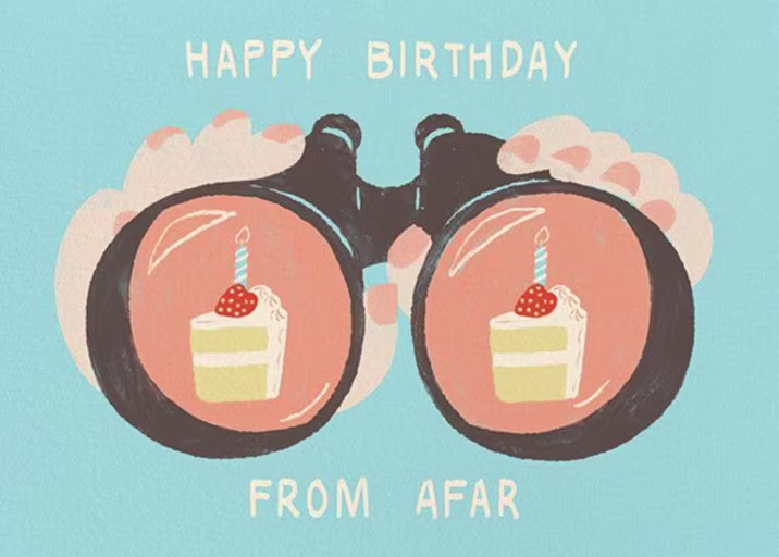 Binocular Birthday - Birthday Card by Paperless Post