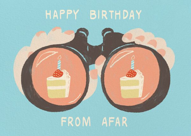 Binocular Birthday - Birthday Card by Paperless Post