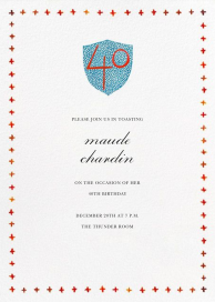 Birthday Crest by Happy Menocal