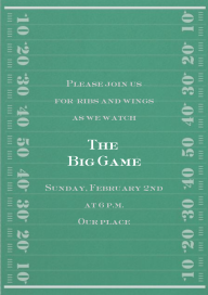 Letterpress Field by Paperless Post