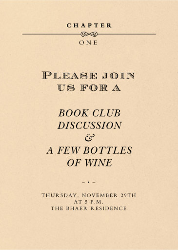 A New Chapter by Paperless Post