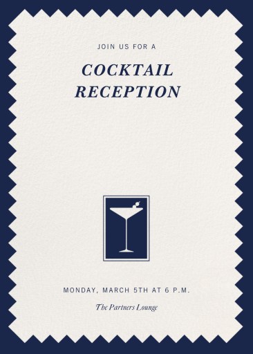 Zig and Zag (Customizable Template) - Networking Event Invitation by Paperless Post