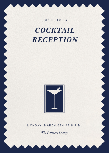 Zig and Zag (Customizable Template) - Networking Event Invitation by paperless_post