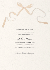 Pink Tie Affair - Bris/Baby Naming Invitation by Paperless Post