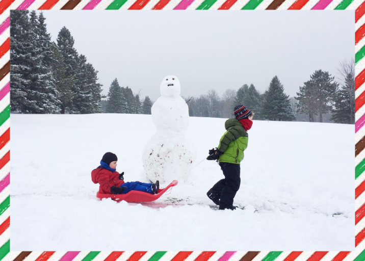 Fido's Knotted Stocking - Holiday Card by Mr. Boddington's Studio