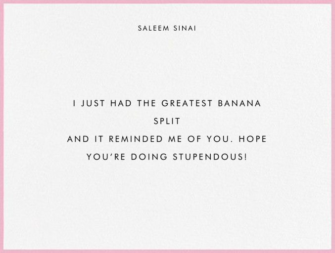 Hand Painted Border - Stationery by Paperless Post