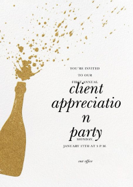 Champers - Business Event Invitation by Paperless Post