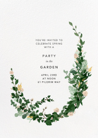 Rosedal - Garden Party Invitation by Paperless Post