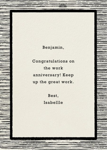 The Big Oyster - Work Anniversary Card by Paperless Post - Back