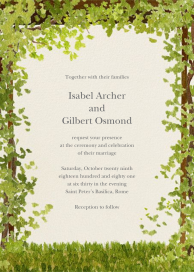 Shenandoah - Wedding Invitation by Felix Doolittle