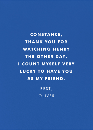 Bubbly Thanks (Micke Lindebergh) by Wrap - Back